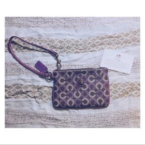 MAKE OFFER! Authentic Leather Coach Wristlet